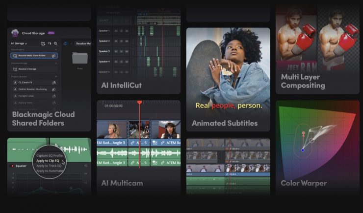 Blackmagic Design DaVinci Resolve 20 Announced with 100 new
